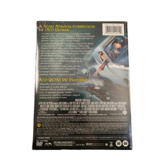 Harry Potter and the Chamber of Secrets Full-Screen Edition DVD NWT Sealed - Picture 2 of 16